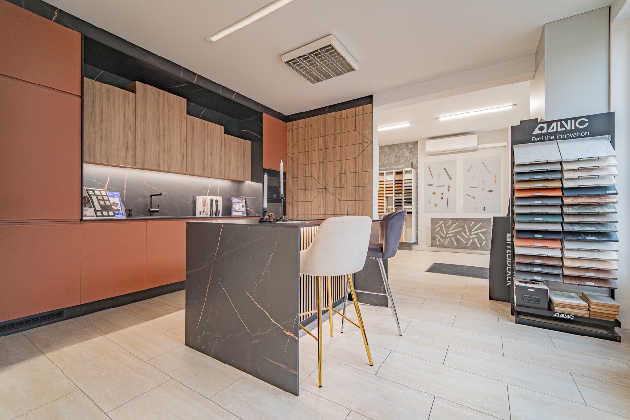 R1Centrum Bratislava centrum bývania - R1one štúdio kuchyňa na mieru, kuchynská linka, ostrovček, pracovná doska, moderné dekory a vstavaný nábytok