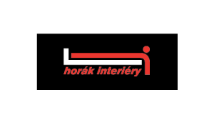 logo horak interiery prevadzka r1centrum bratislava, roznavska cesta